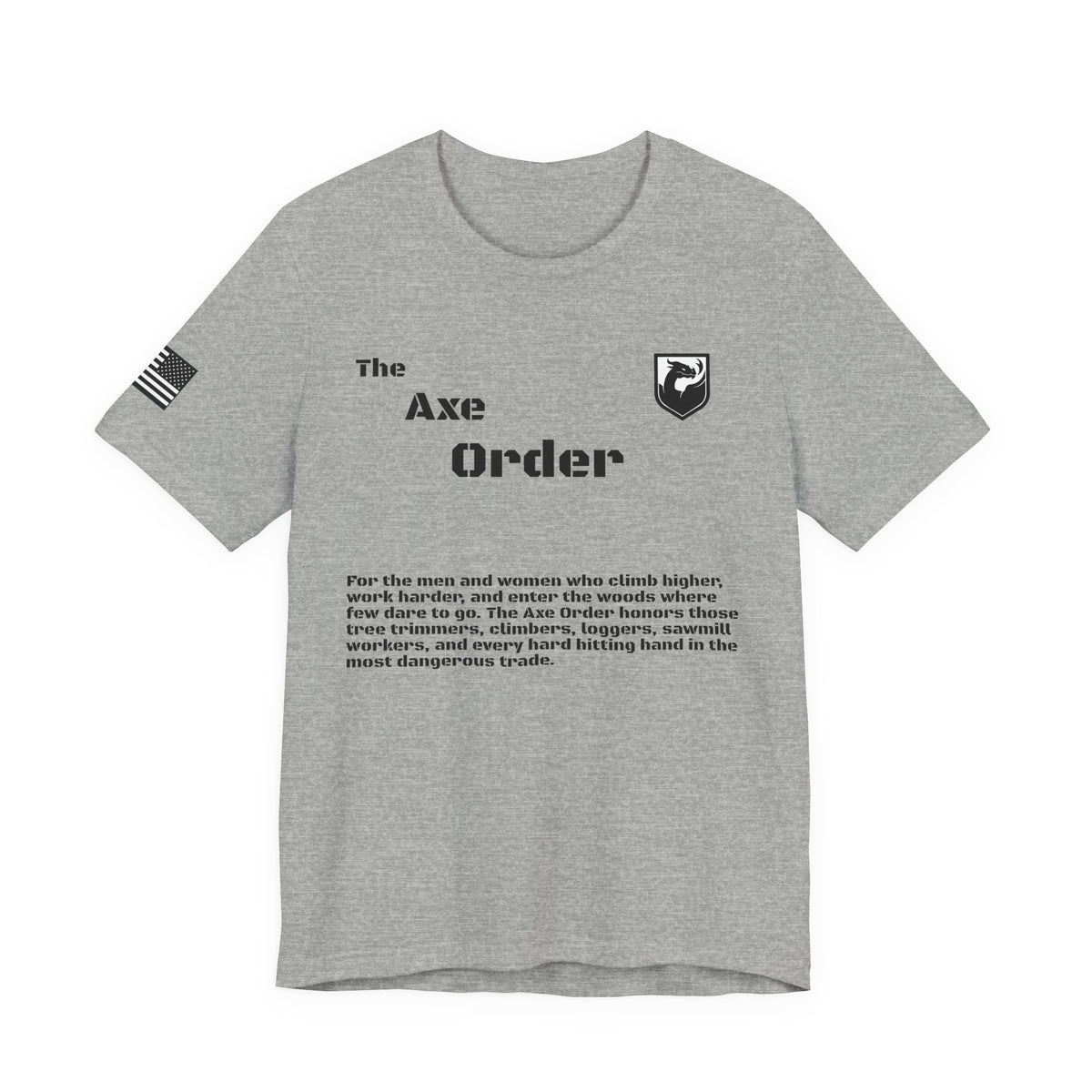 The Axe Order Tee — Viking Axe Brotherhood Graphic T‑Shirt