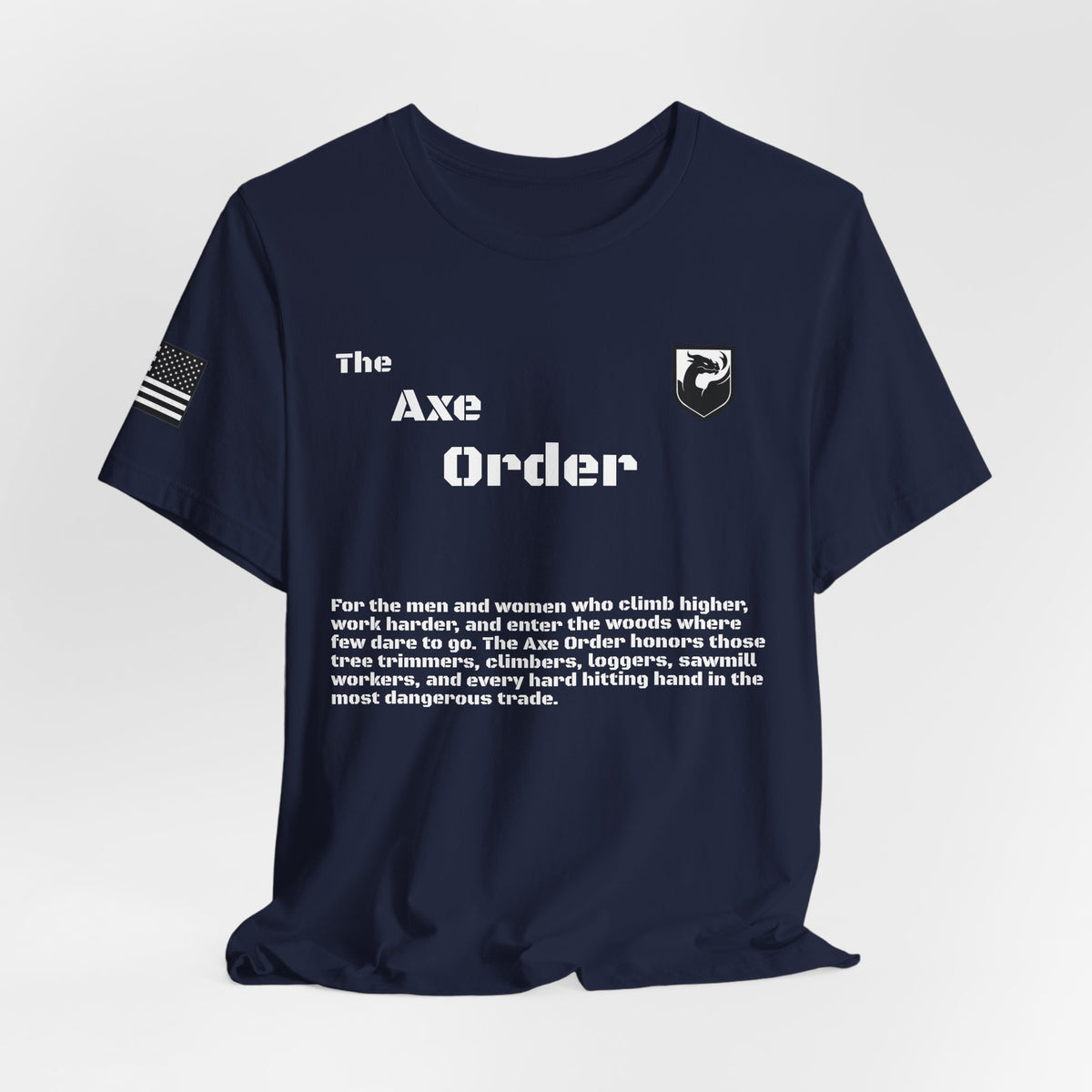 The Axe Order Tee — Viking Axe Brotherhood Graphic T‑Shirt