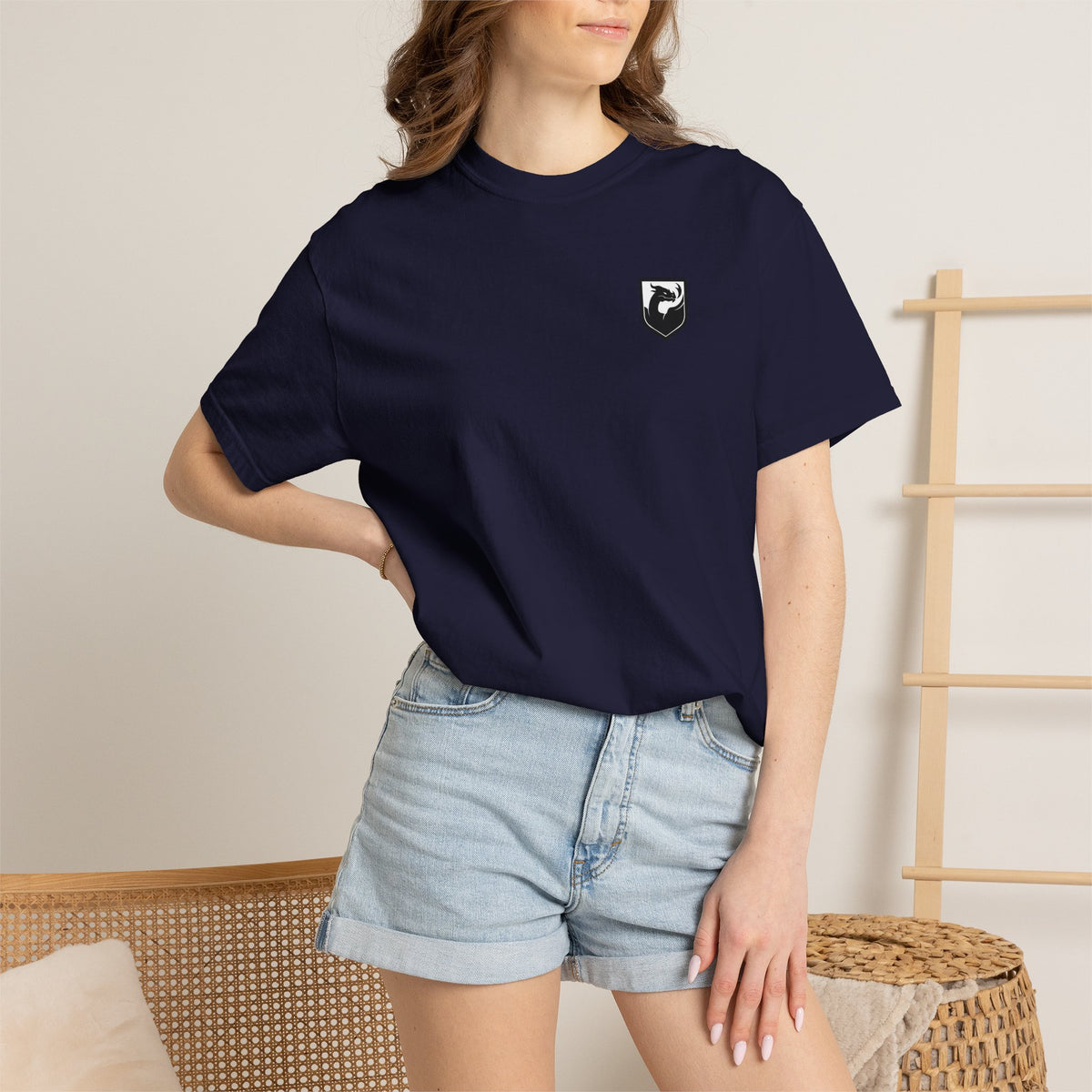 The Dark Forge Collection — Fiery Crest Graphic Tee