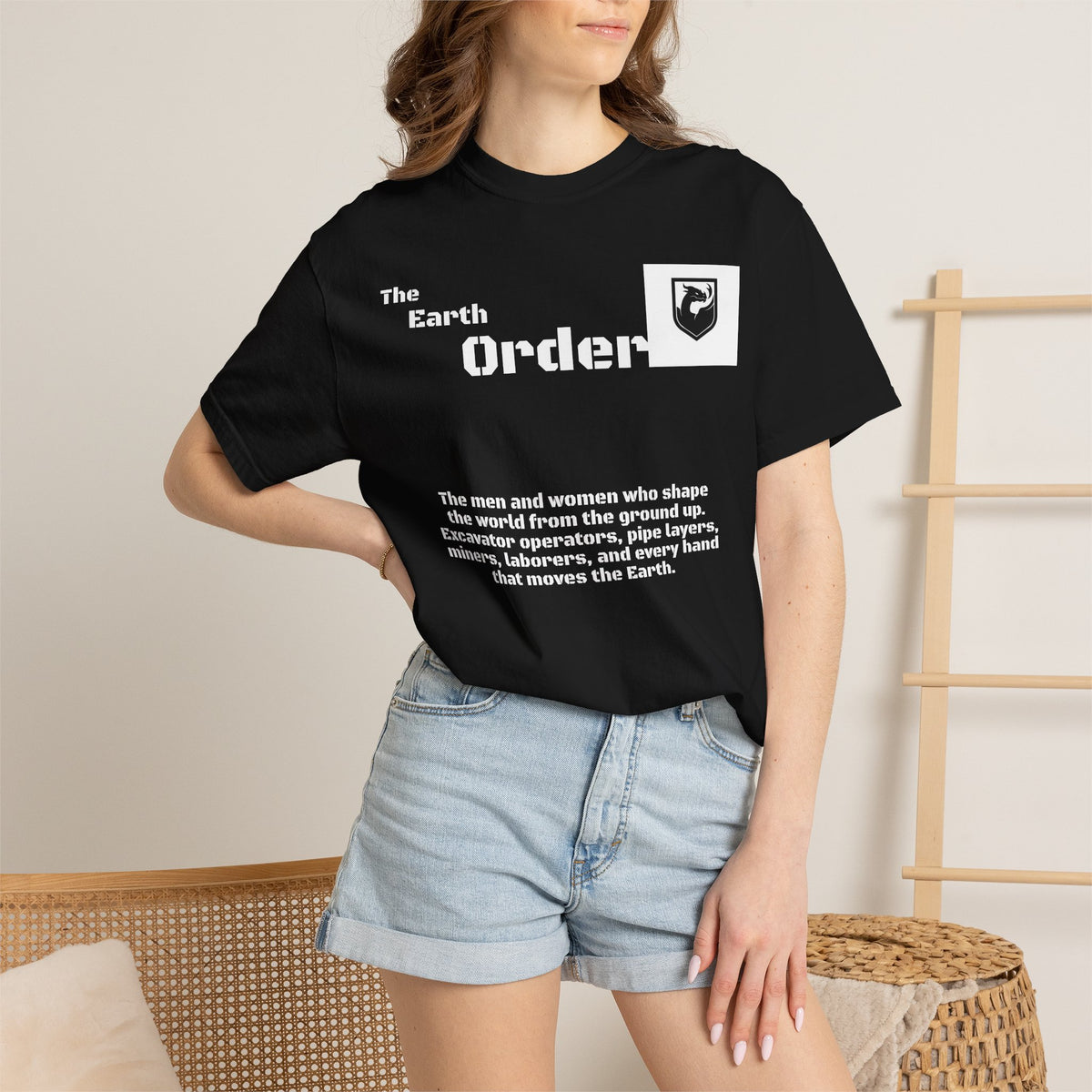 The Earth Order Collection — Excavator Operator Graphic Tee