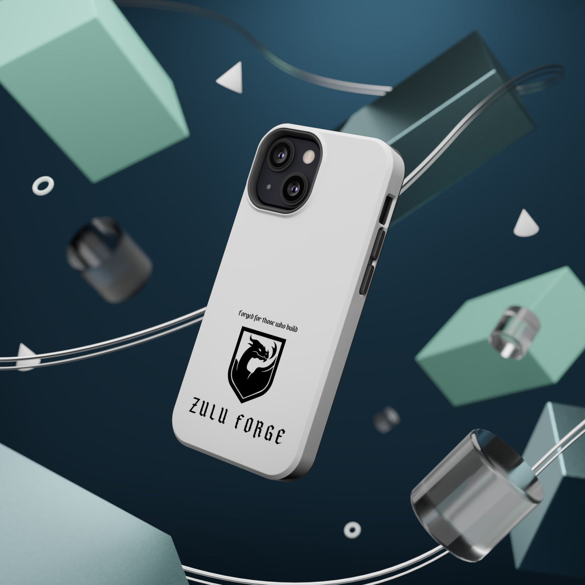 Phone Case — Magnetic Impact-Resistant Zulu Forge Case ("Forged for those who build")