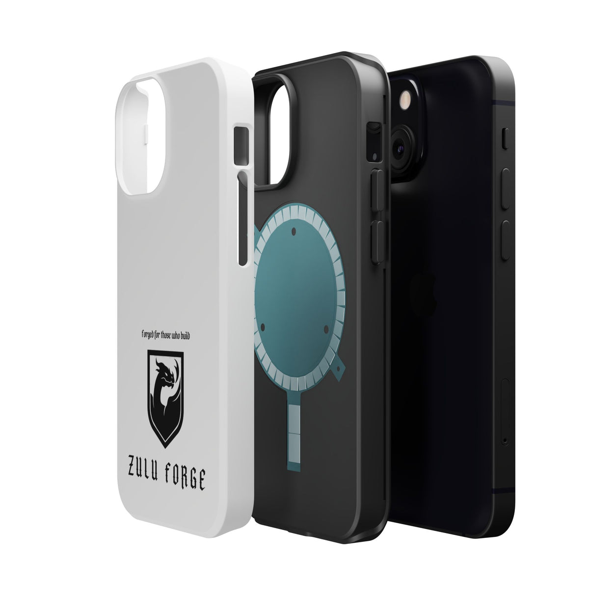 Phone Case — Magnetic Impact-Resistant Zulu Forge Case ("Forged for those who build")