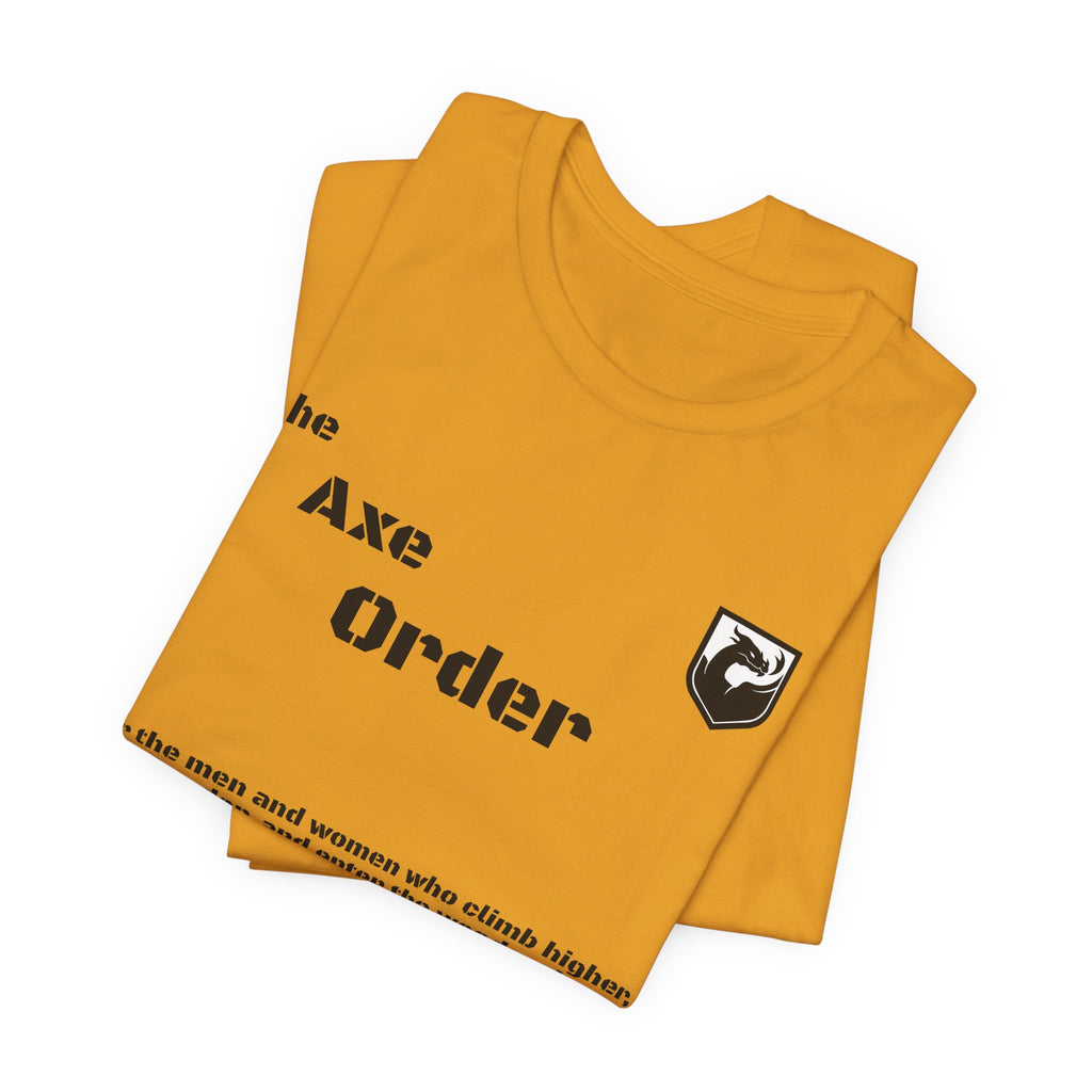 The Axe Order Tee — Viking Axe Brotherhood Graphic T‑Shirt