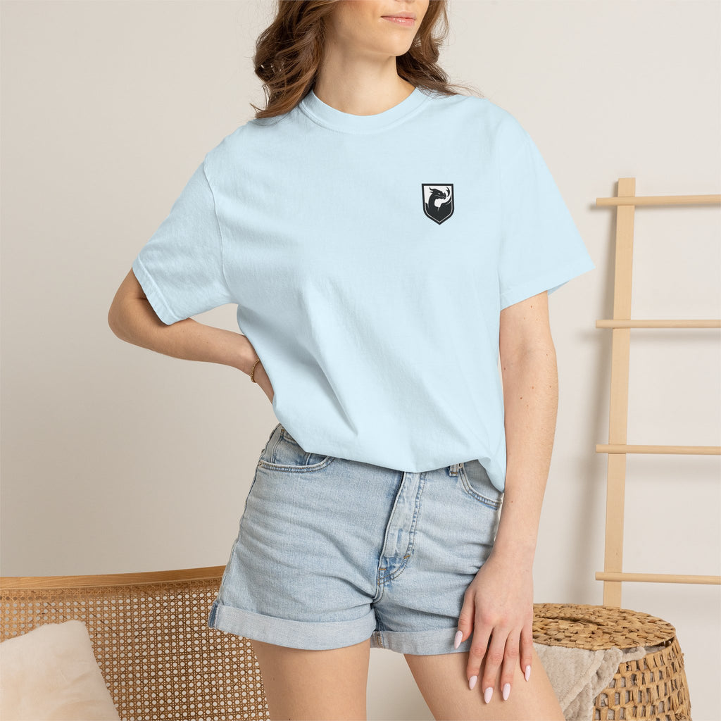 The Dark Forge Collection — Fiery Crest Graphic Tee