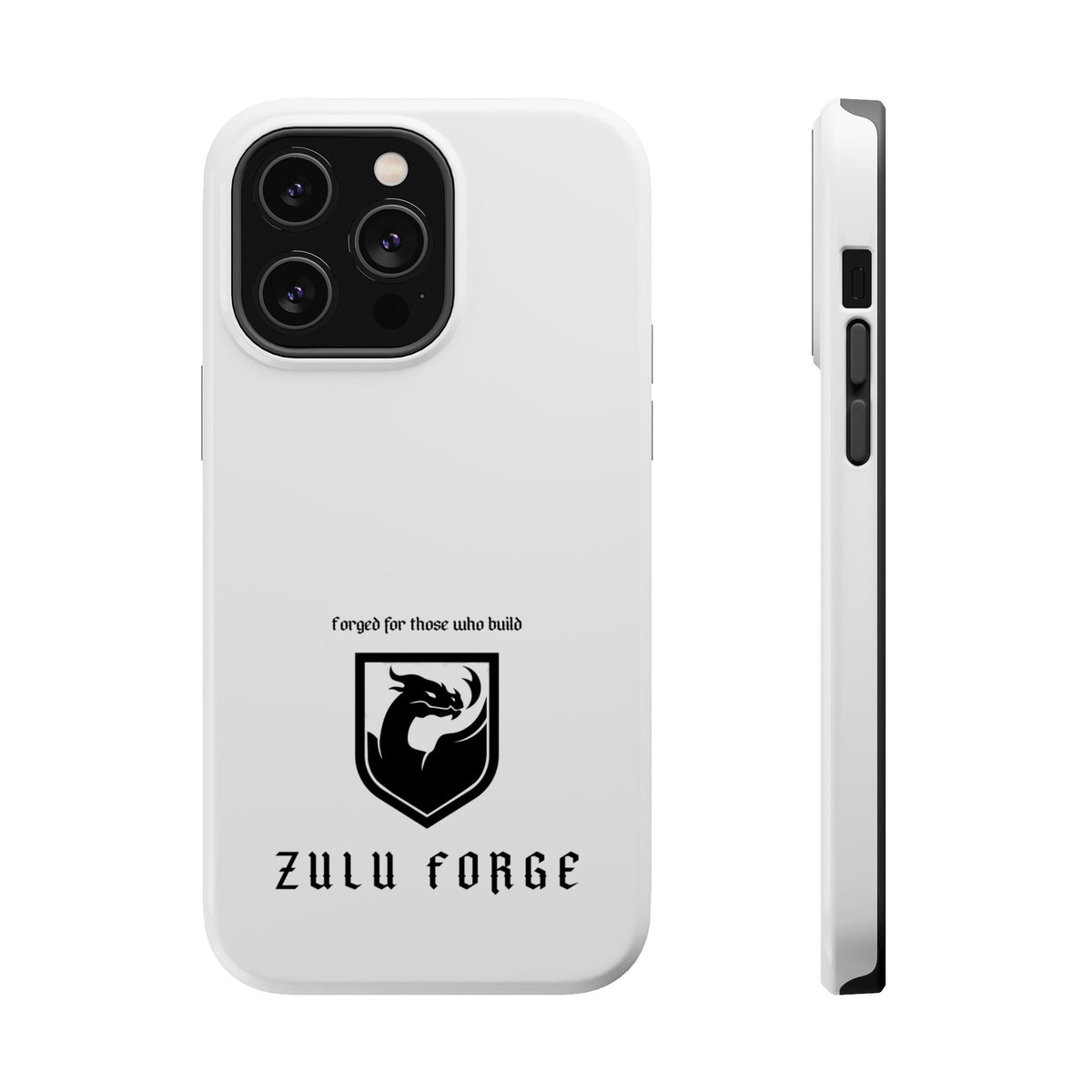Phone Case — Magnetic Impact-Resistant Zulu Forge Case ("Forged for those who build")