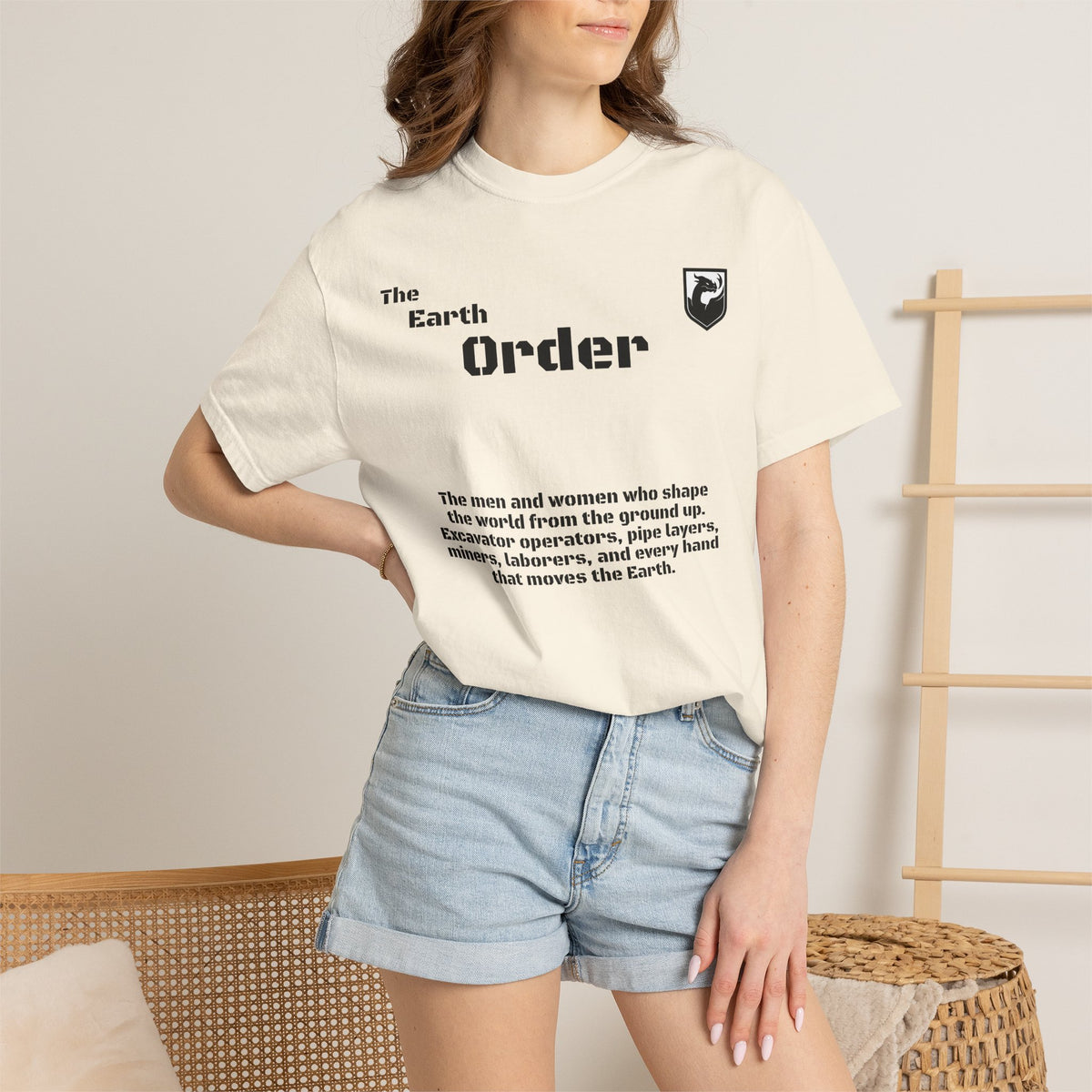 The Earth Order Collection — Excavator Operator Graphic Tee
