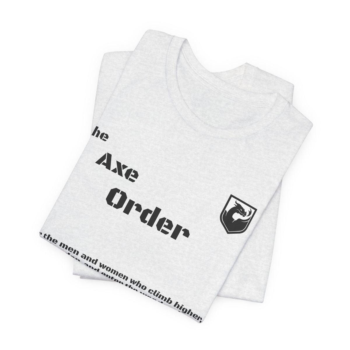 The Axe Order Tee — Viking Axe Brotherhood Graphic T‑Shirt