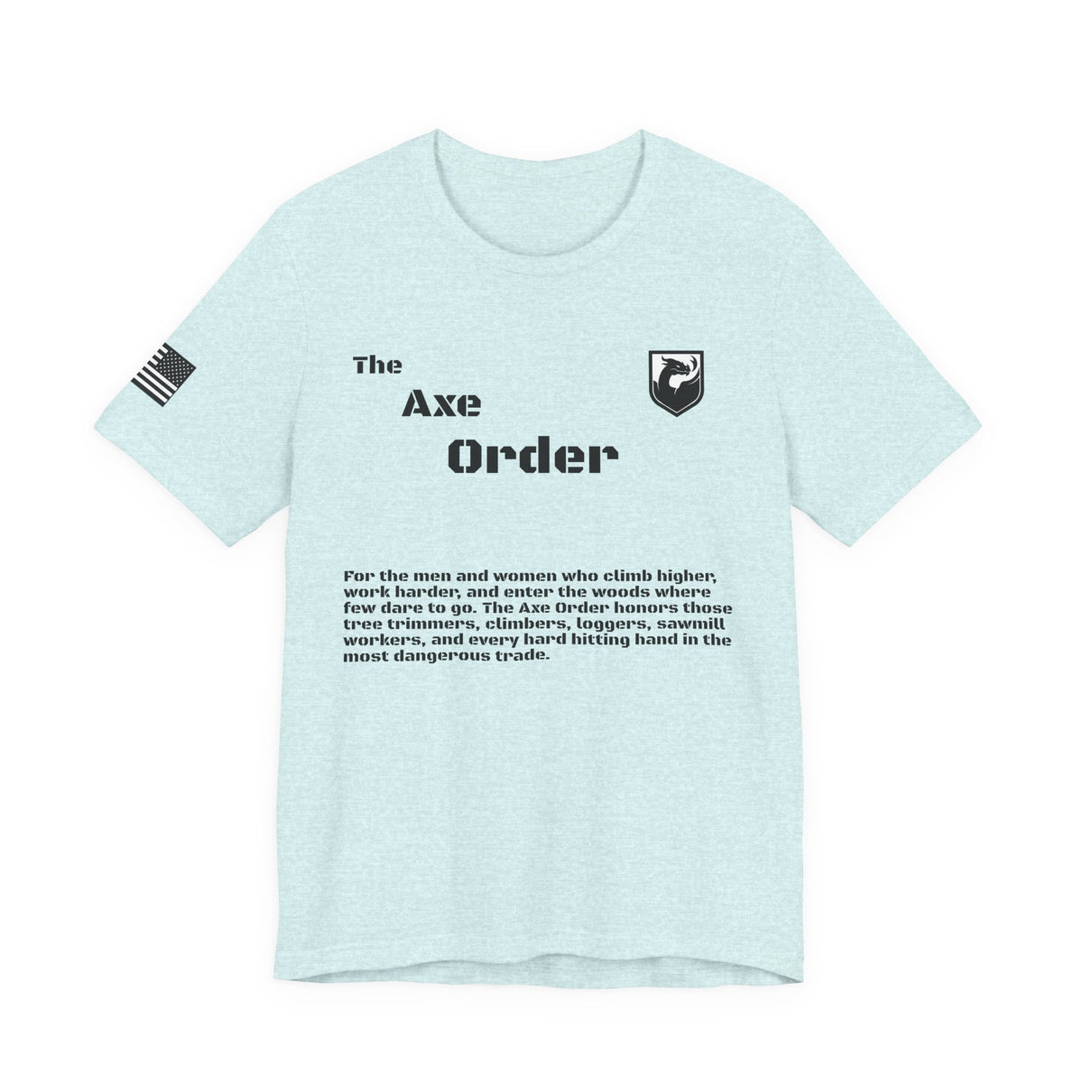 The Axe Order Tee — Viking Axe Brotherhood Graphic T‑Shirt