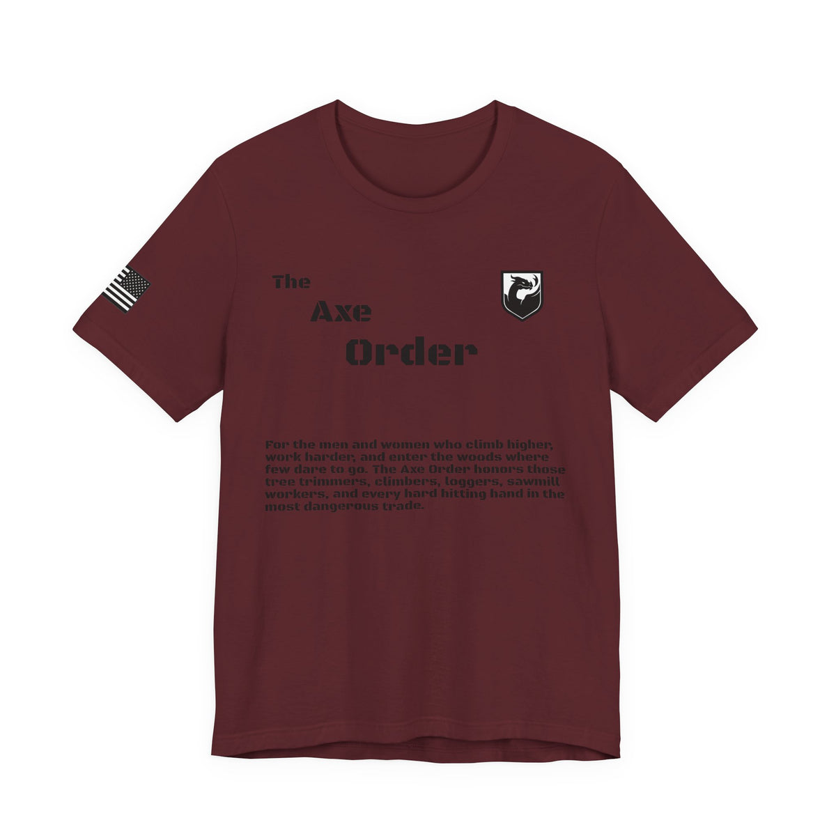 The Axe Order Tee — Viking Axe Brotherhood Graphic T‑Shirt