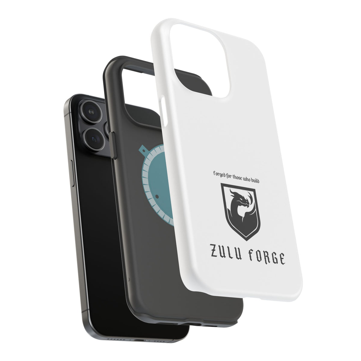 Phone Case — Magnetic Impact-Resistant Zulu Forge Case ("Forged for those who build")