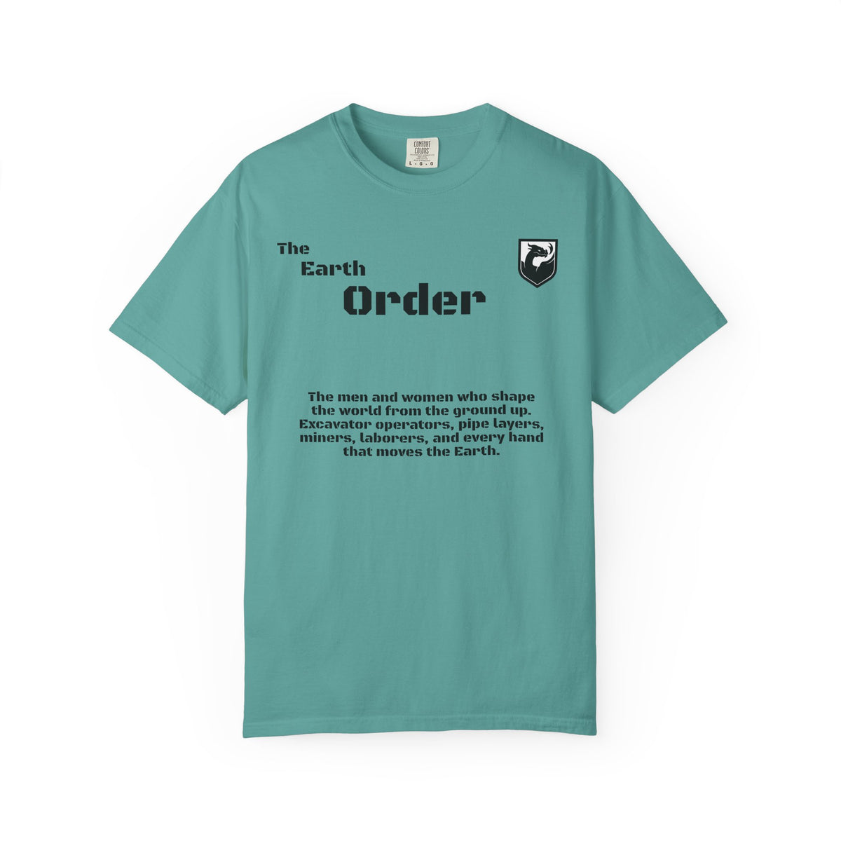 The Earth Order Collection — Excavator Operator Graphic Tee