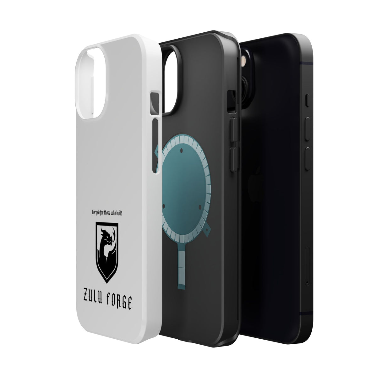 Phone Case — Magnetic Impact-Resistant Zulu Forge Case ("Forged for those who build")