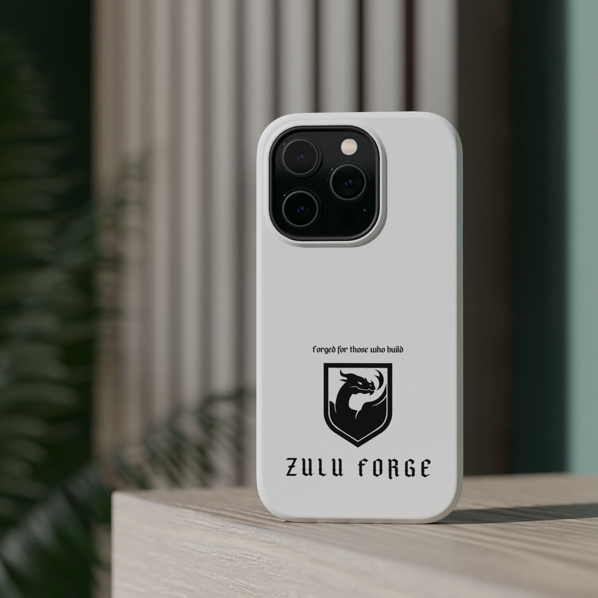 Phone Case — Magnetic Impact-Resistant Zulu Forge Case ("Forged for those who build")