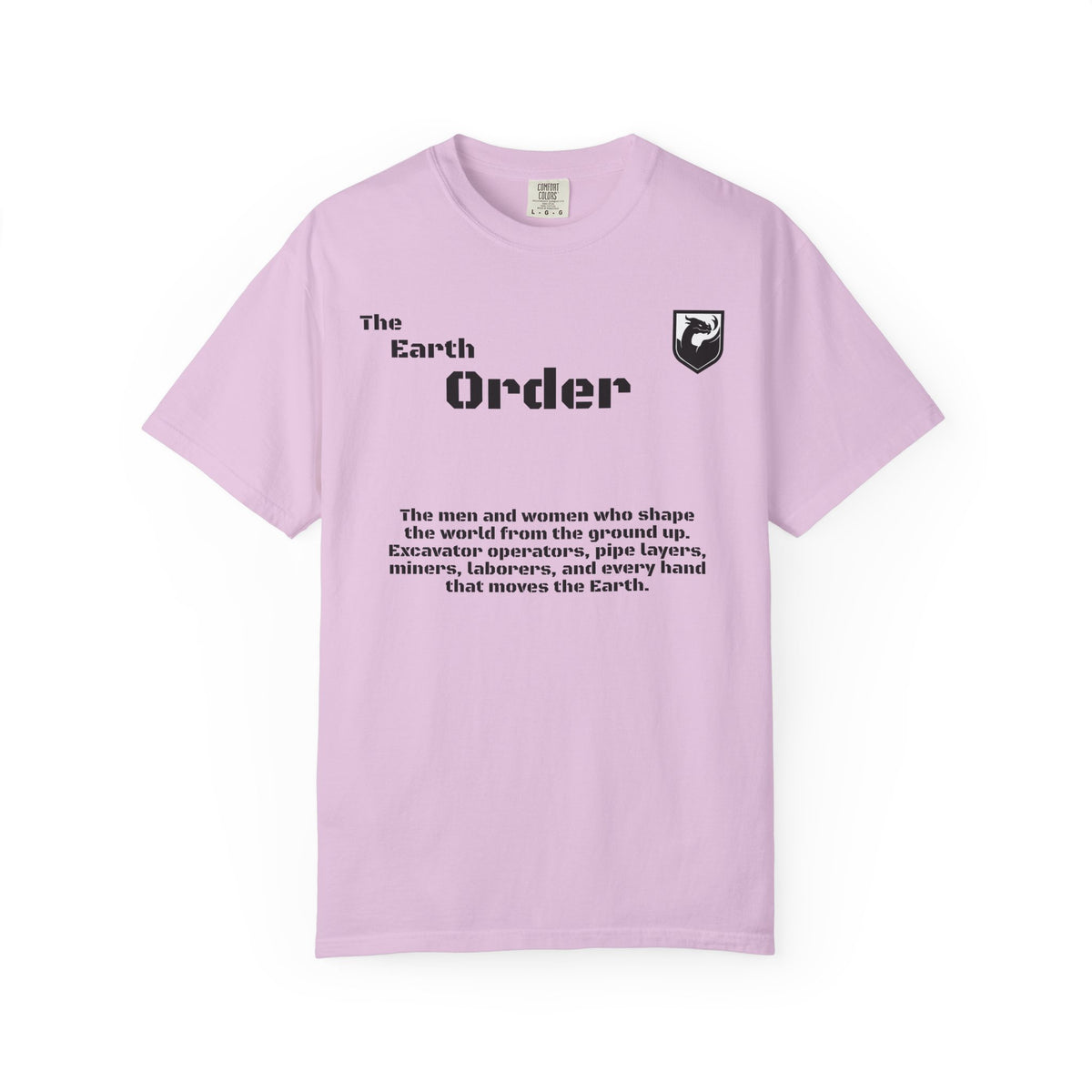 The Earth Order Collection — Excavator Operator Graphic Tee