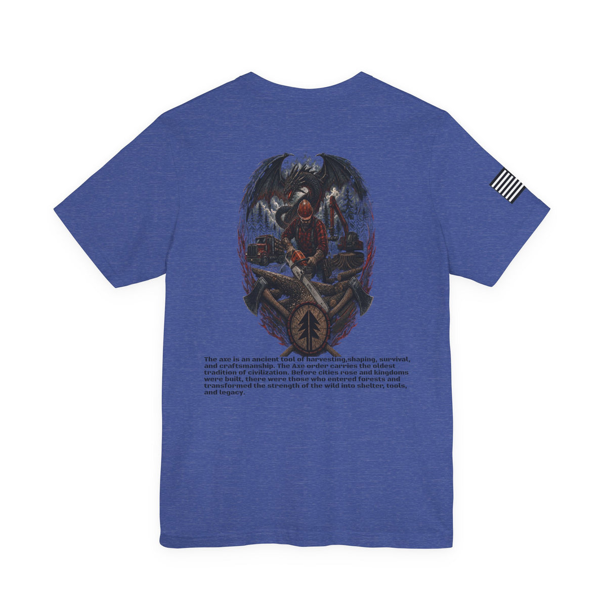 The Axe Order Tee — Viking Axe Brotherhood Graphic T‑Shirt