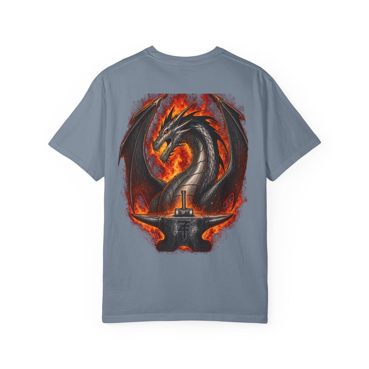 The Dark Forge Collection — Fiery Dragon Graphic Tee