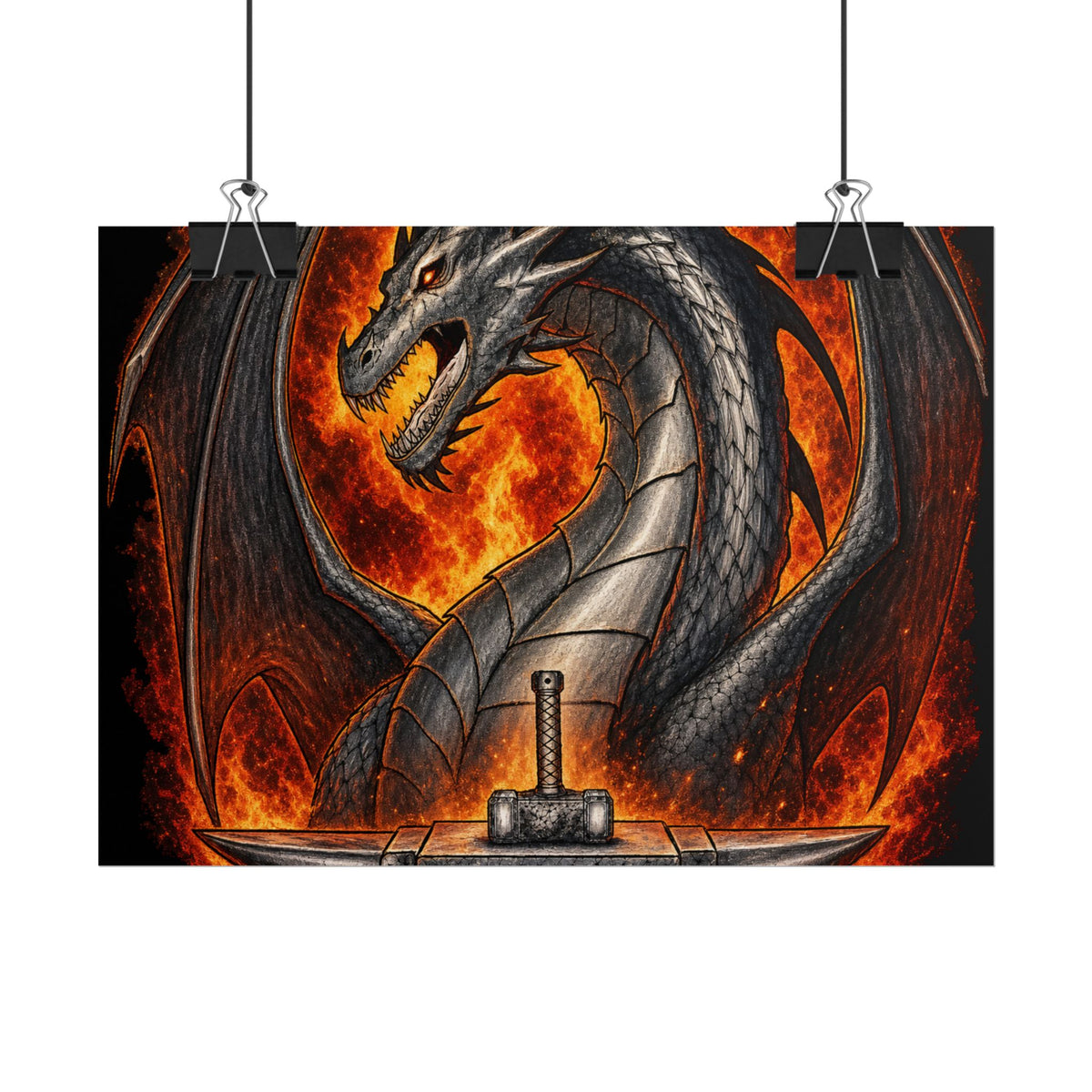 The Dark Forge Collection - Rolled Poster