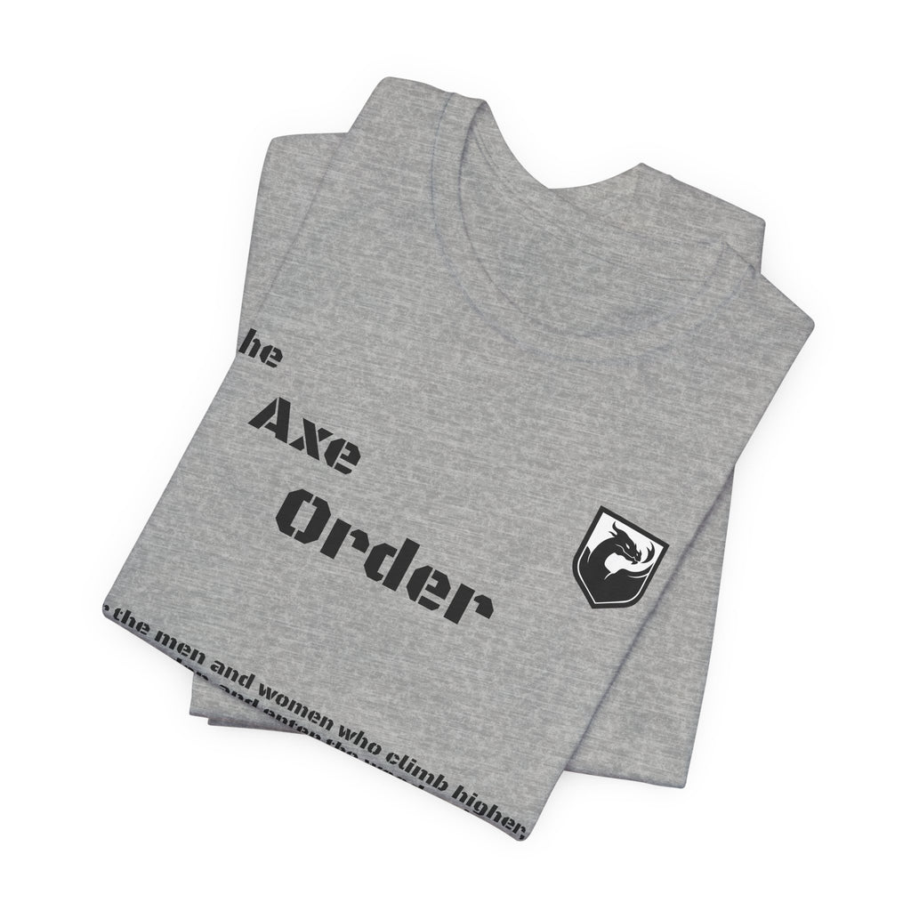 The Axe Order Tee — Viking Axe Brotherhood Graphic T‑Shirt