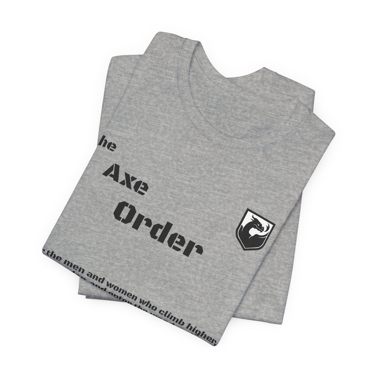 The Axe Order Tee — Viking Axe Brotherhood Graphic T‑Shirt