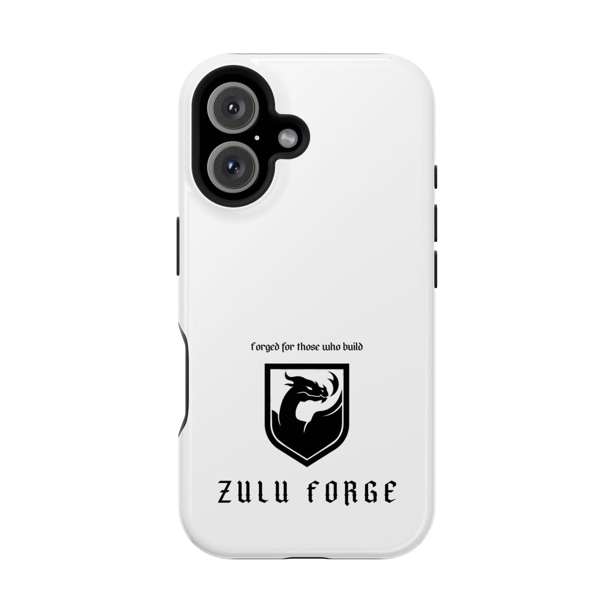 Phone Case — Magnetic Impact-Resistant Zulu Forge Case ("Forged for those who build")