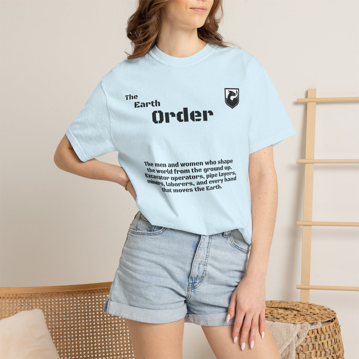 The Earth Order Collection — Excavator Operator Graphic Tee