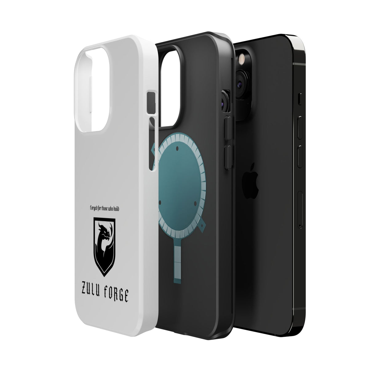 Phone Case — Magnetic Impact-Resistant Zulu Forge Case ("Forged for those who build")