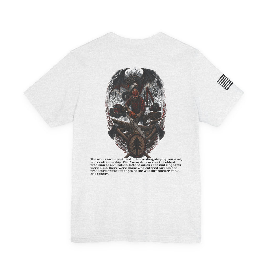 The Axe Order Tee — Viking Axe Brotherhood Graphic T‑Shirt