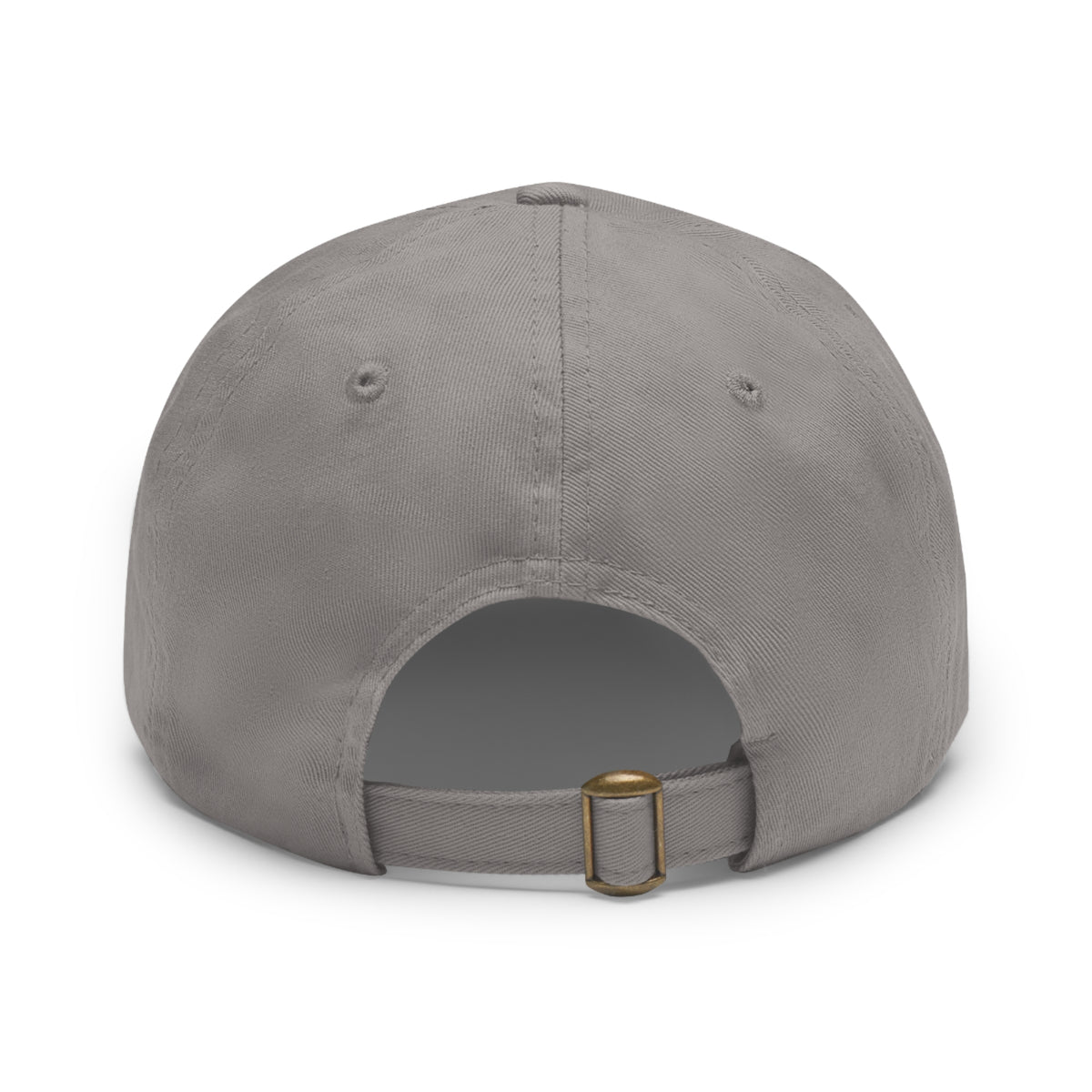 Zulu Forge Leather Patch Dad Hat — Vintage Logo Baseball Cap