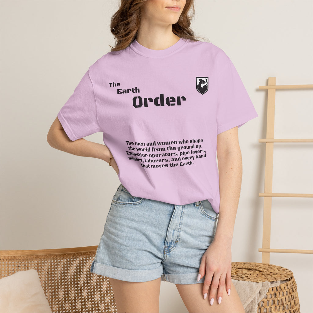 The Earth Order Collection — Excavator Operator Graphic Tee