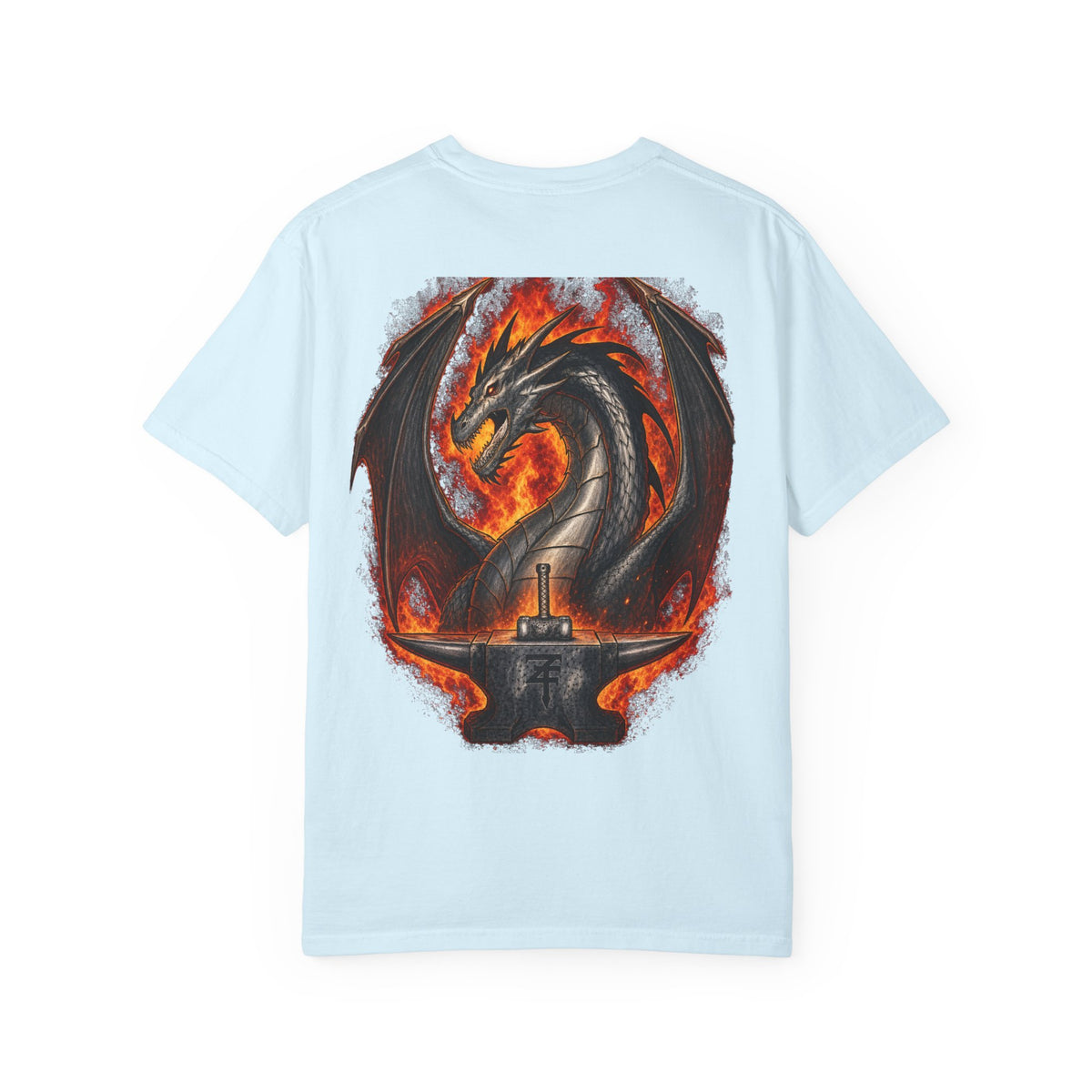 The Dark Forge Collection — Fiery Dragon Graphic Tee