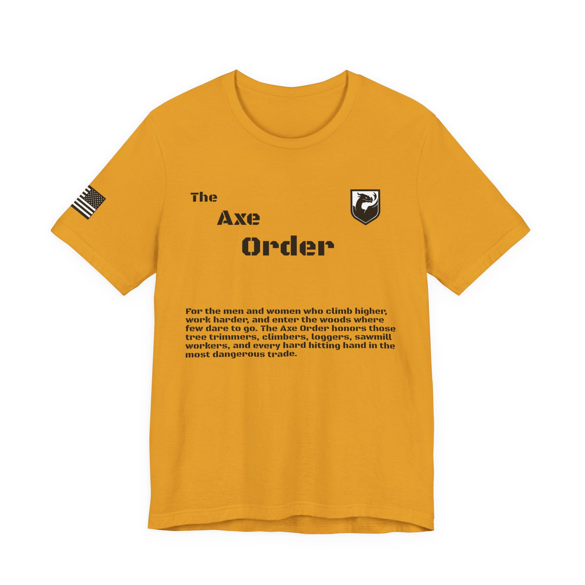 The Axe Order Tee — Viking Axe Brotherhood Graphic T‑Shirt