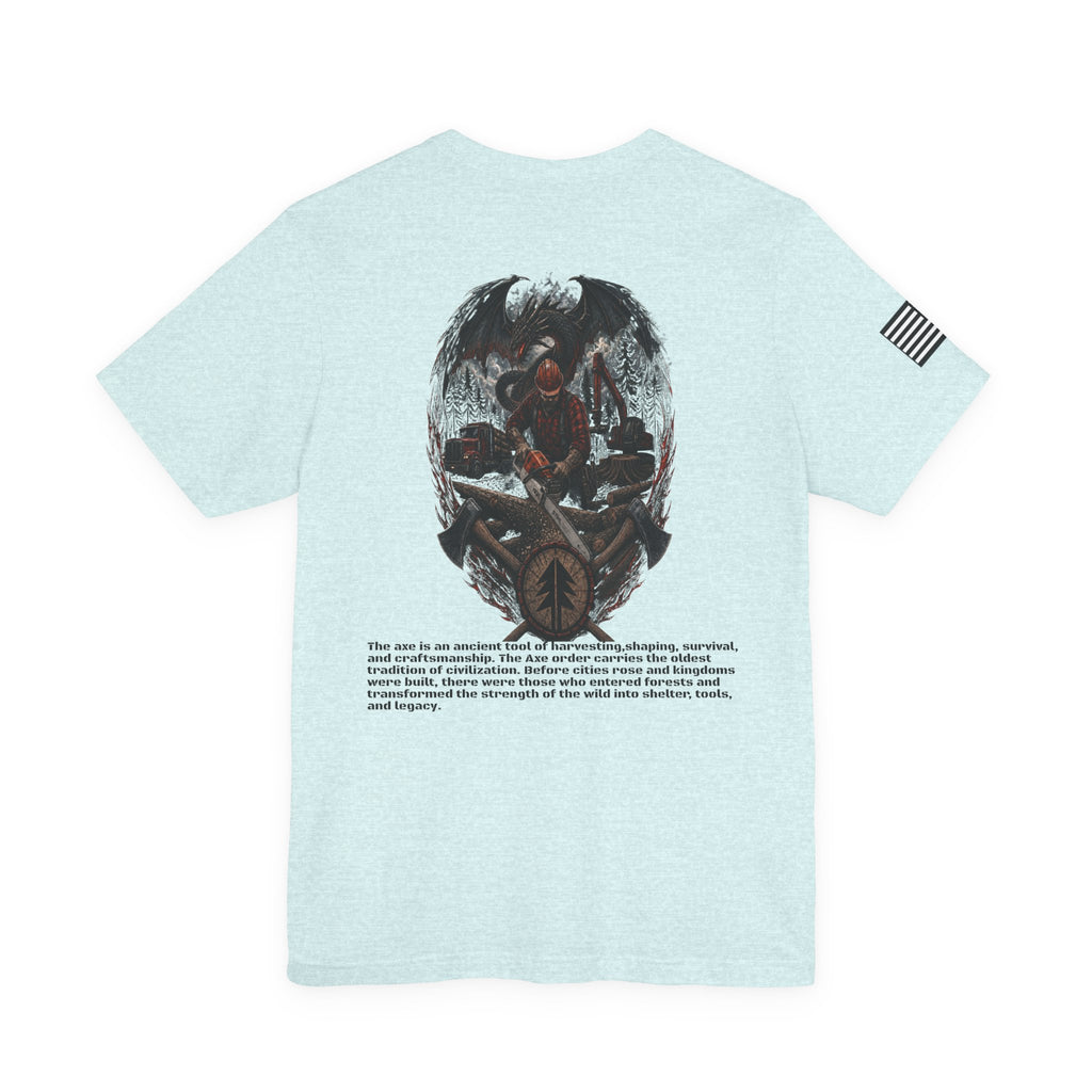 The Axe Order Tee — Viking Axe Brotherhood Graphic T‑Shirt