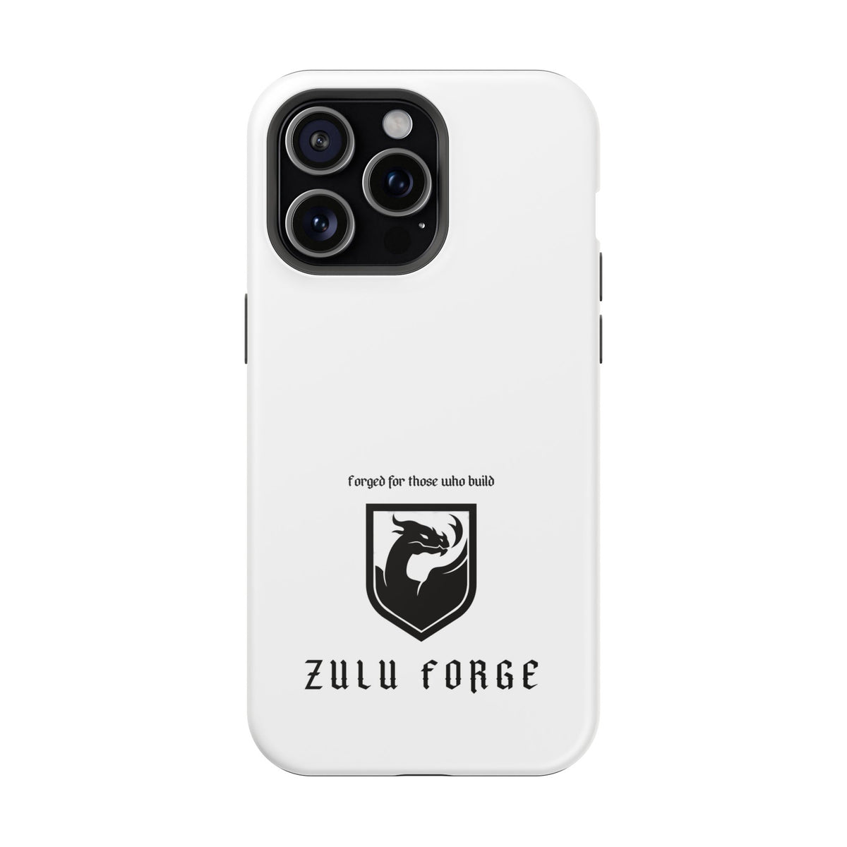 Phone Case — Magnetic Impact-Resistant Zulu Forge Case ("Forged for those who build")