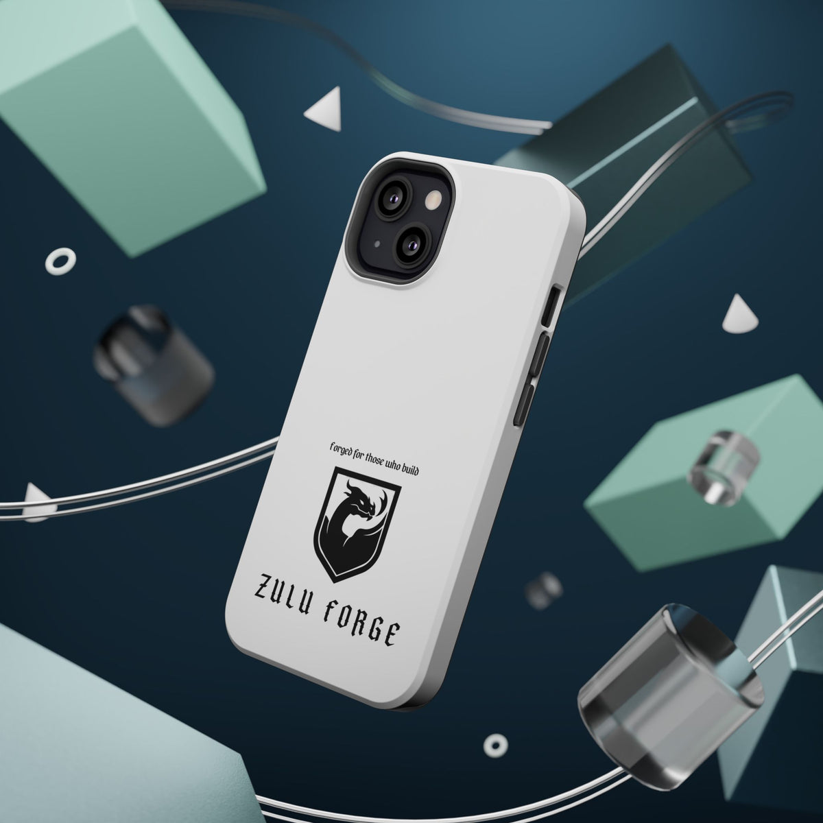Phone Case — Magnetic Impact-Resistant Zulu Forge Case ("Forged for those who build")