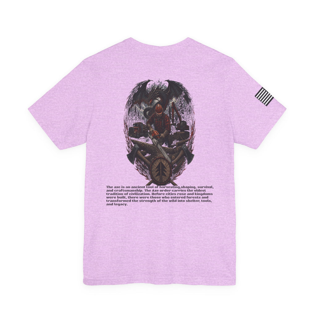 The Axe Order Tee — Viking Axe Brotherhood Graphic T‑Shirt