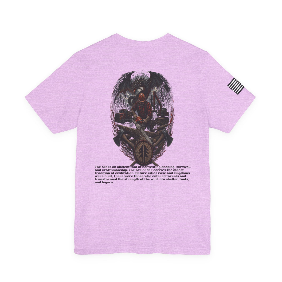 The Axe Order Tee — Viking Axe Brotherhood Graphic T‑Shirt