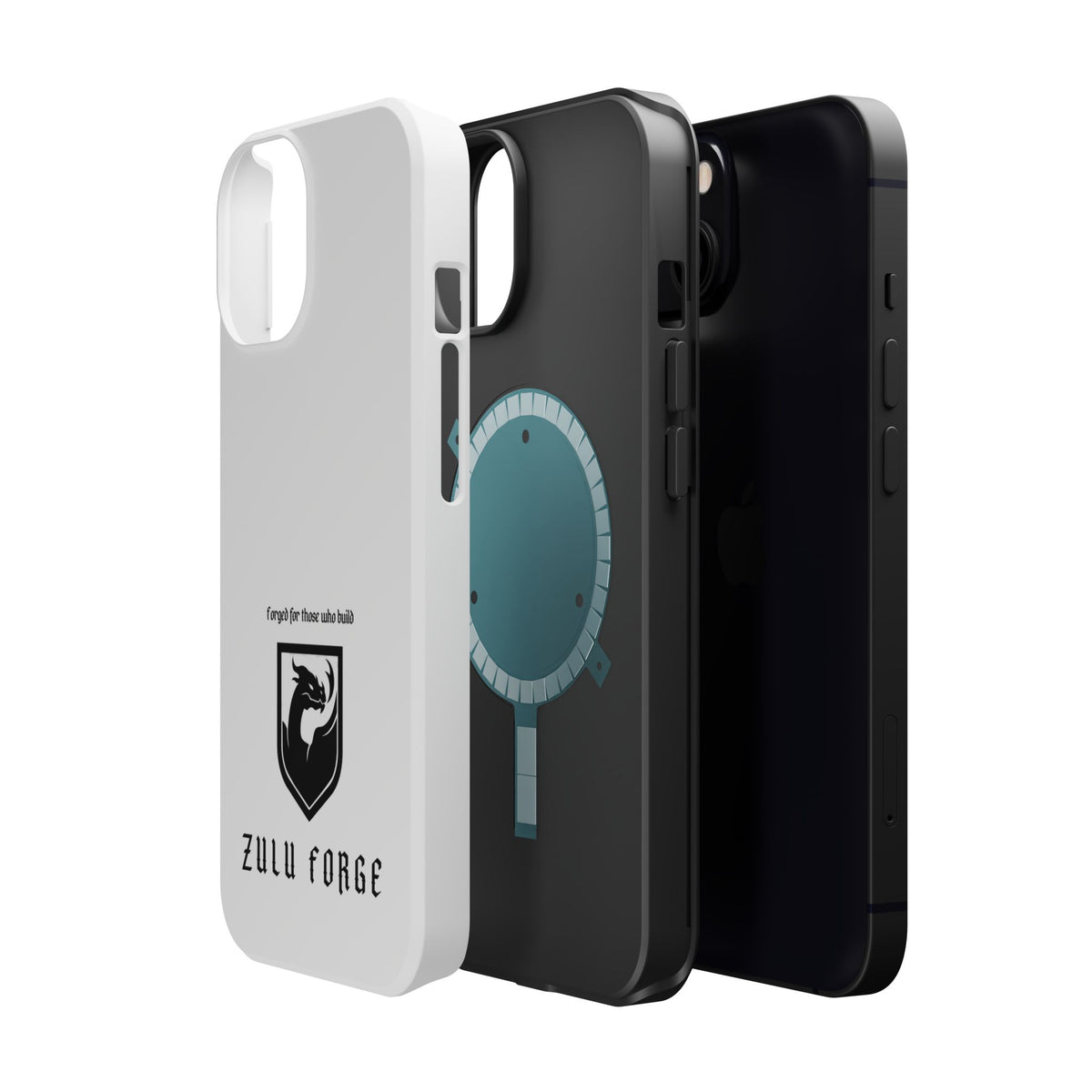 Phone Case — Magnetic Impact-Resistant Zulu Forge Case ("Forged for those who build")
