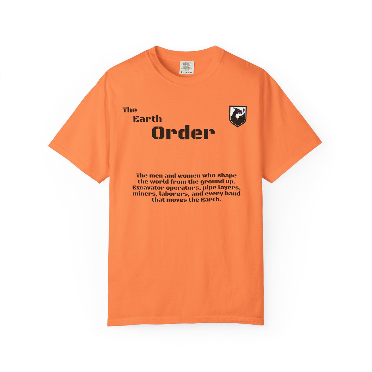 The Earth Order Collection — Excavator Operator Graphic Tee