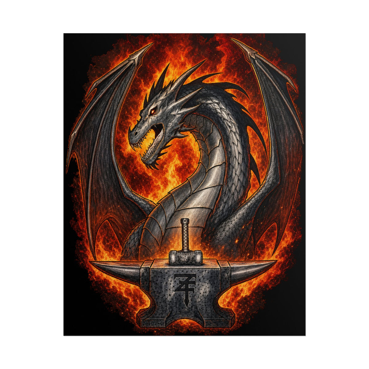The Dark Forge Collection - Rolled Poster