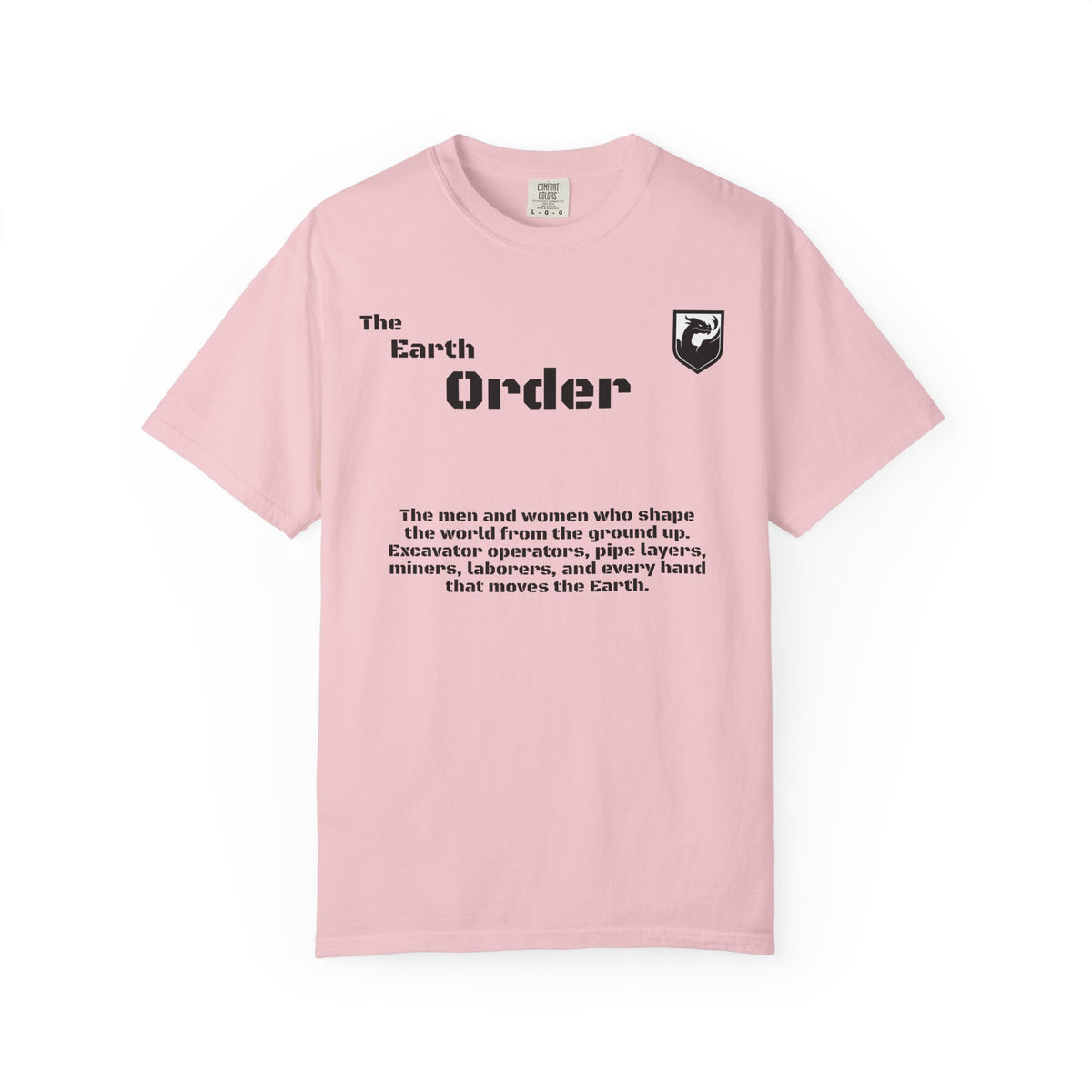 The Earth Order Collection — Excavator Operator Graphic Tee