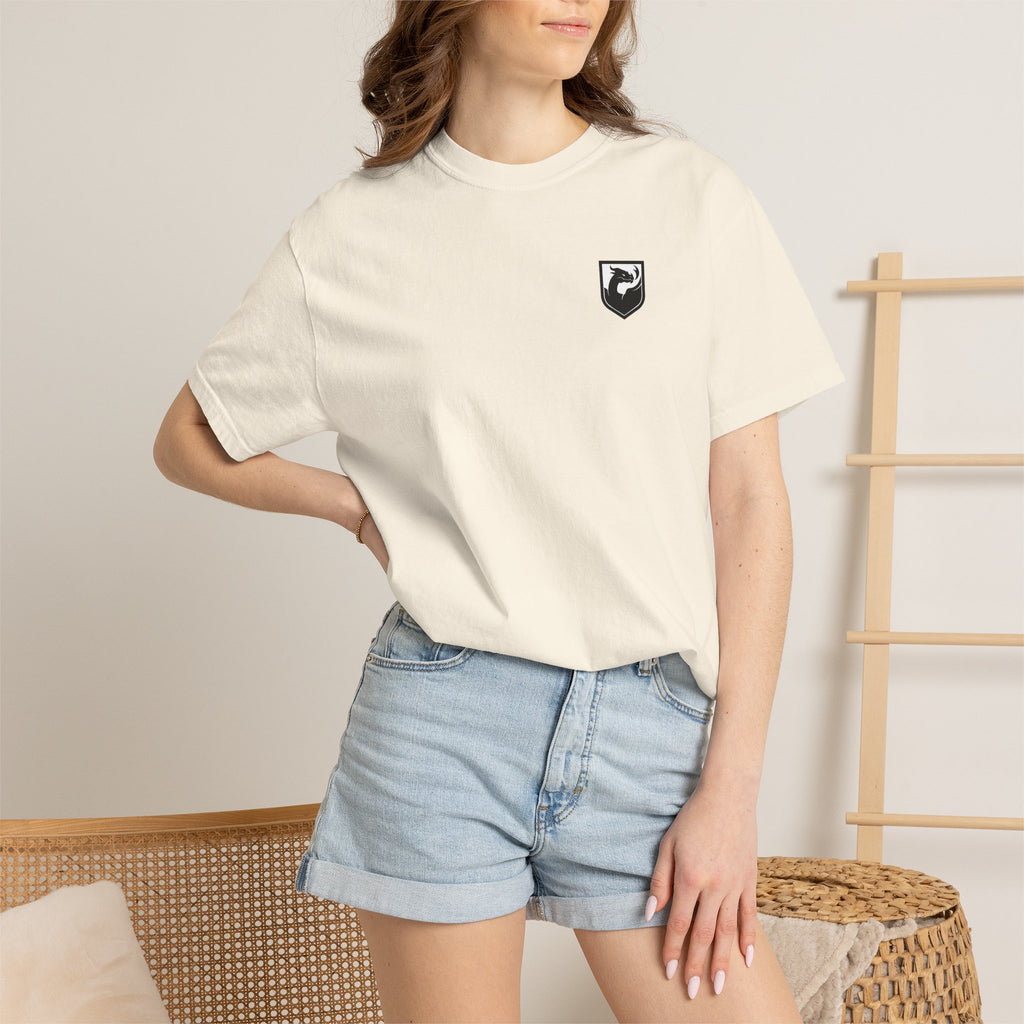 The Dark Forge Collection — Fiery Crest Graphic Tee