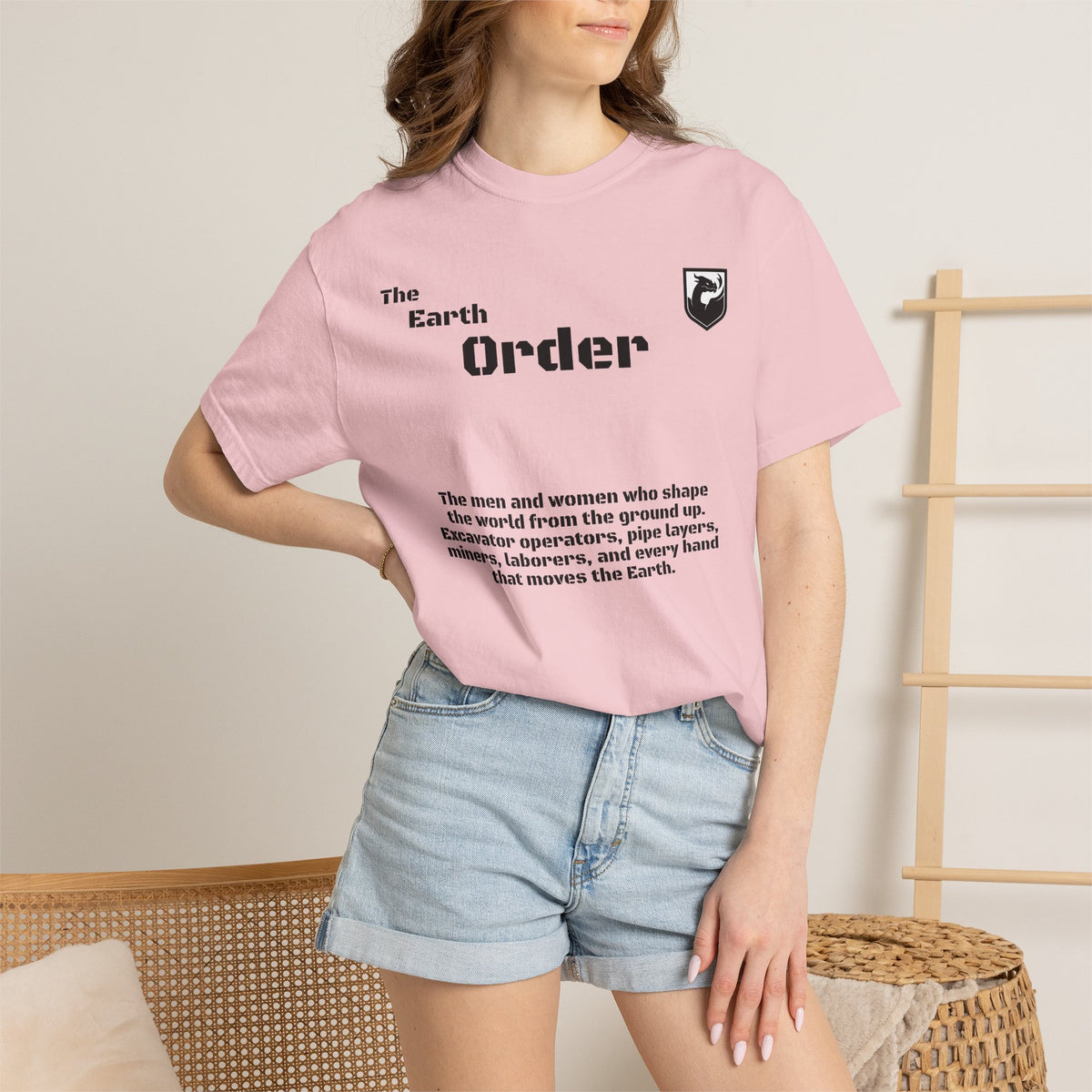 The Earth Order Collection — Excavator Operator Graphic Tee