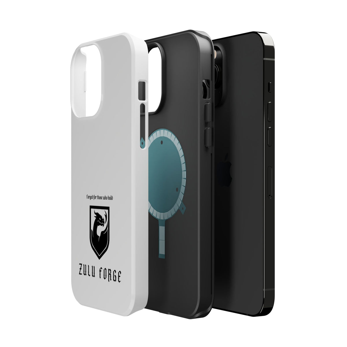 Phone Case — Magnetic Impact-Resistant Zulu Forge Case ("Forged for those who build")