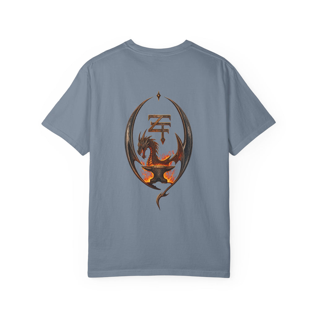 The Dark Forge Collection — Fiery Crest Graphic Tee
