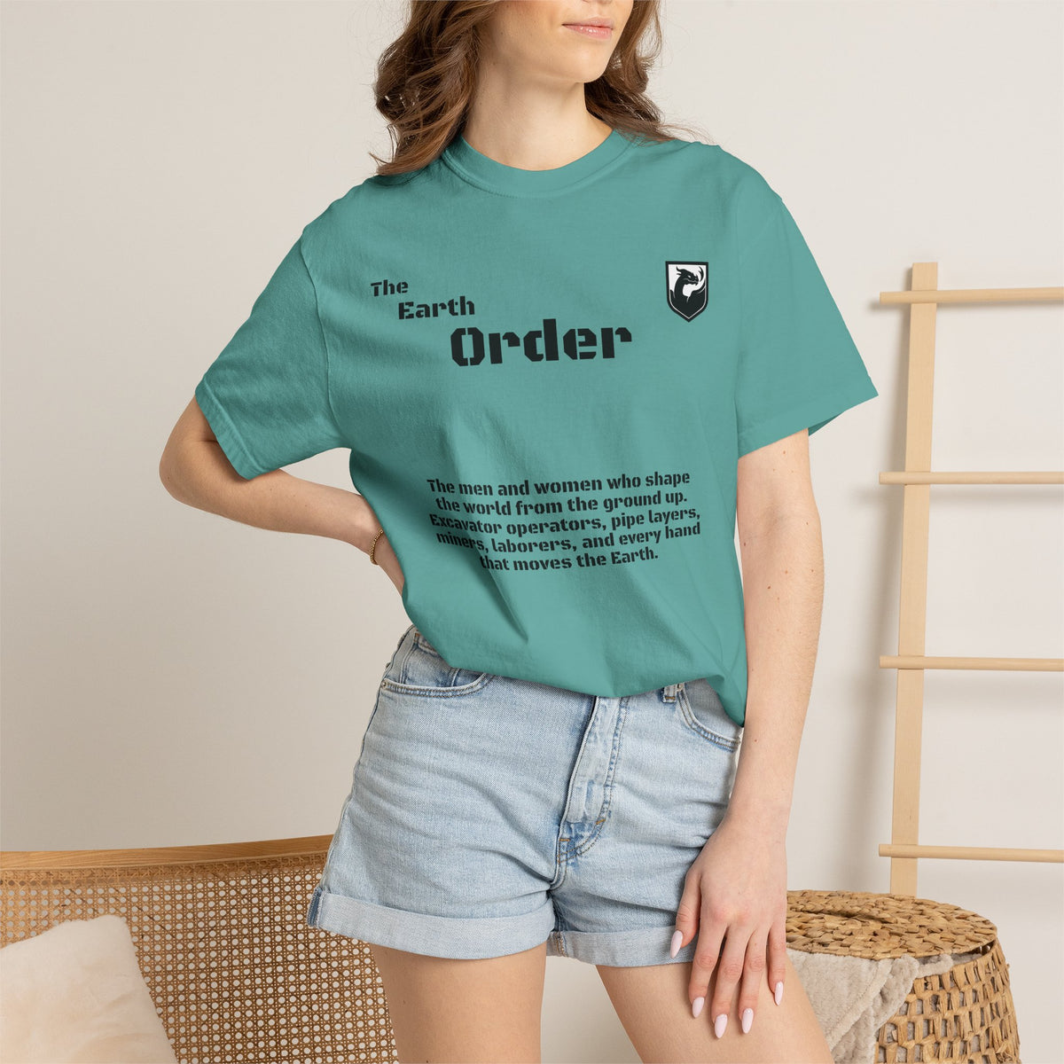 The Earth Order Collection — Excavator Operator Graphic Tee