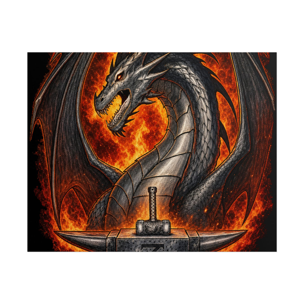 The Dark Forge Collection - Rolled Poster