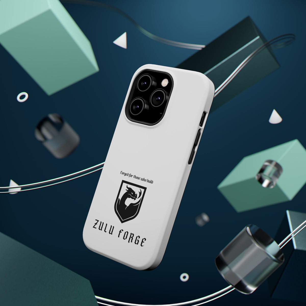 Phone Case — Magnetic Impact-Resistant Zulu Forge Case ("Forged for those who build")