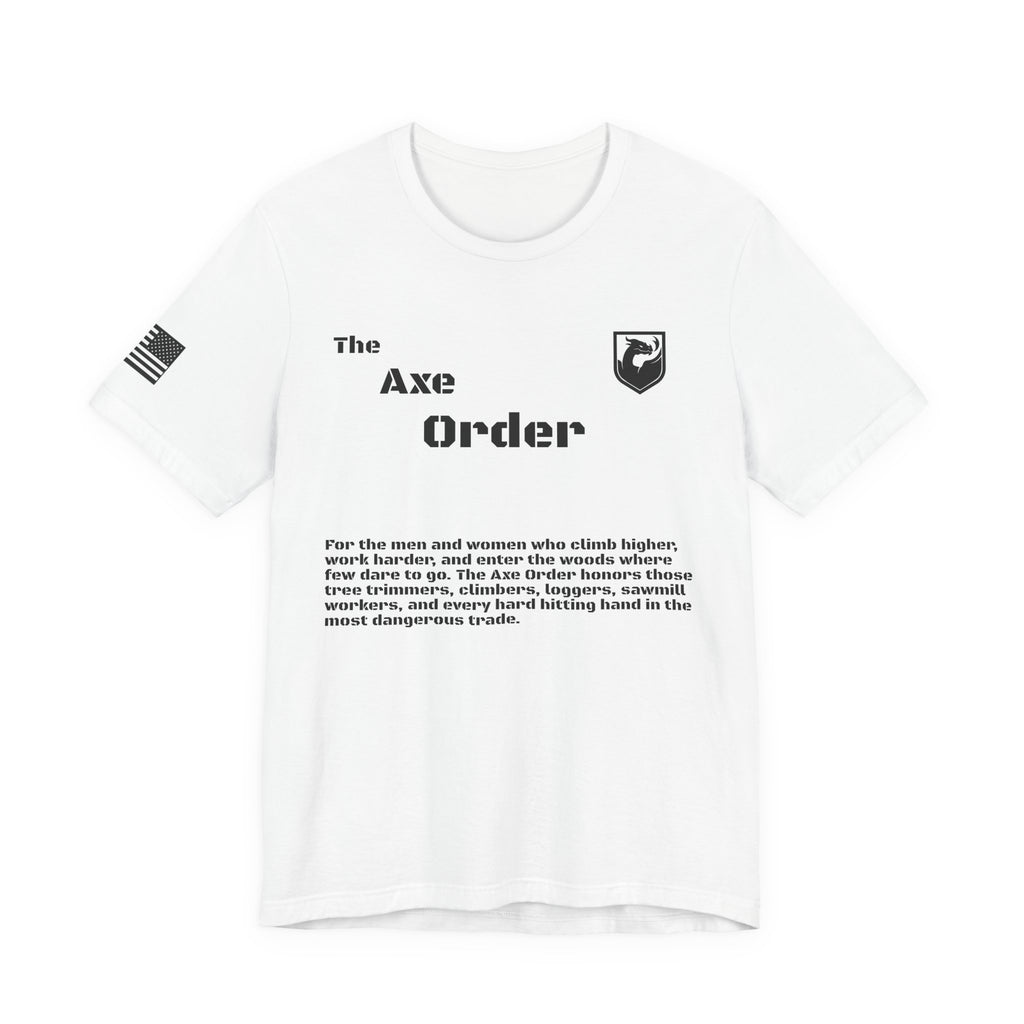 The Axe Order Tee — Viking Axe Brotherhood Graphic T‑Shirt