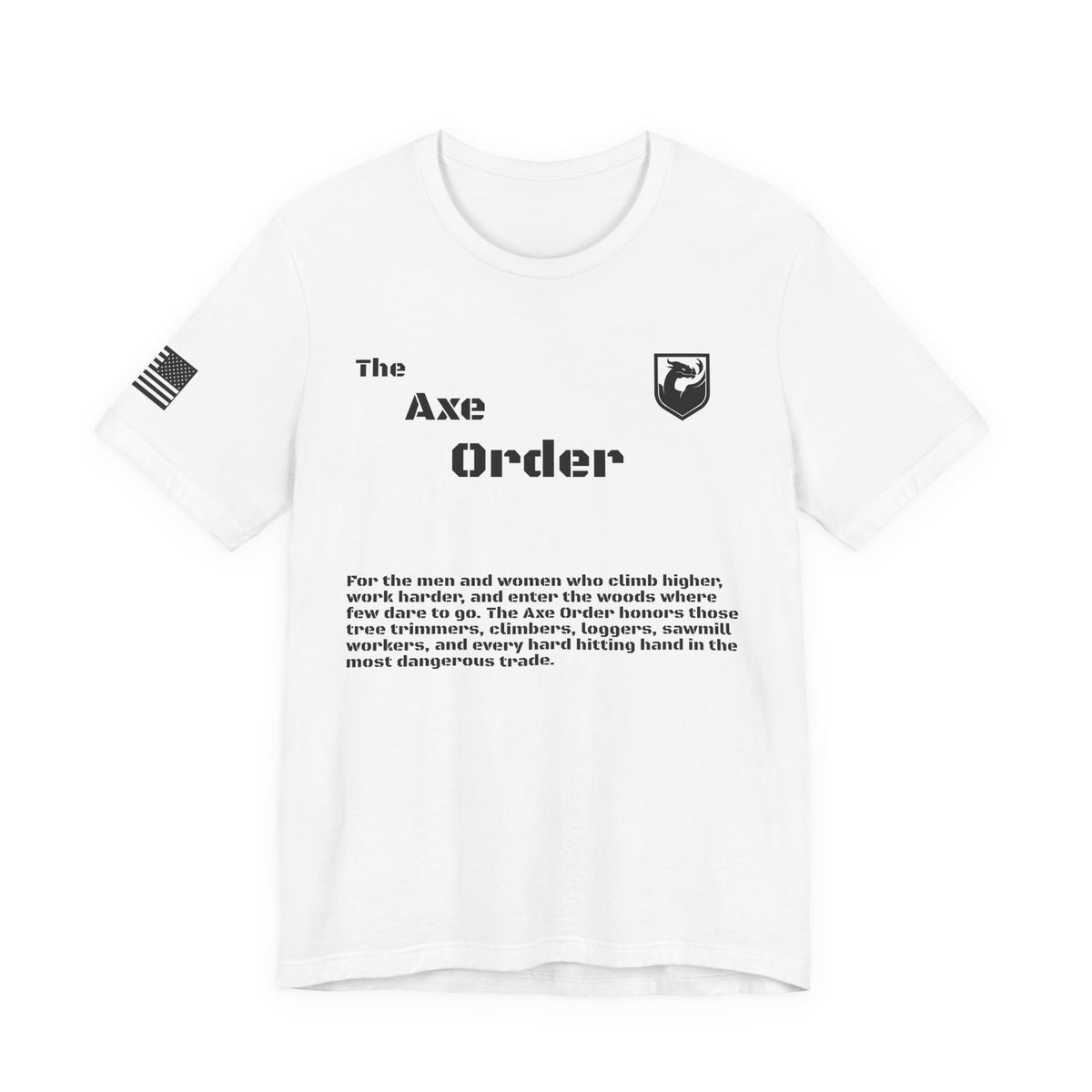 The Axe Order Tee — Viking Axe Brotherhood Graphic T‑Shirt