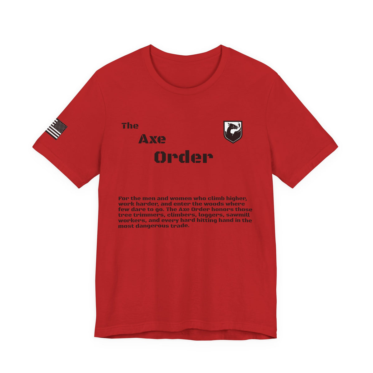 The Axe Order Tee — Viking Axe Brotherhood Graphic T‑Shirt